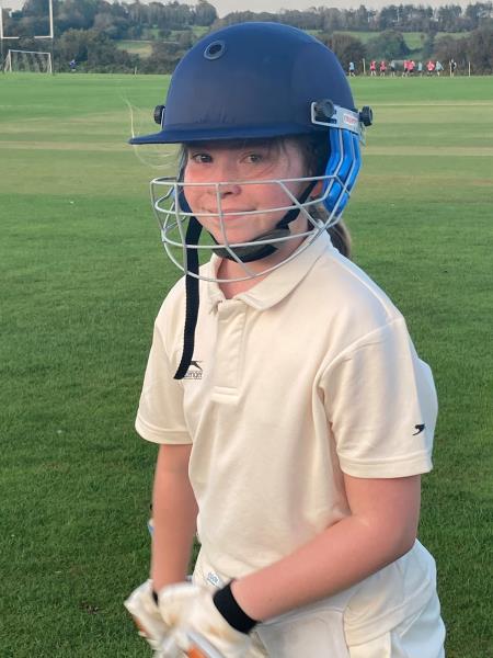 Cricket Success for Mollie